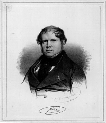 <p>François-Joseph Fétis, lithograph by Charles Baugniet, 1841</p>