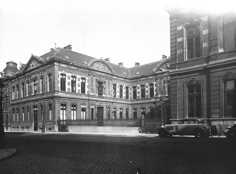 <p>Brussels, the Royal Conservatoire, ca. 1930.</p>