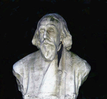 <p>Gevaert, bust by Pierre Braecke, on the forecourt of the Brussels Conservatoire.</p>